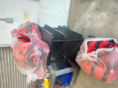 Protective combat training gear and safe