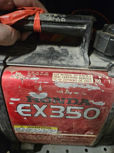 Honda EX350 Generator
