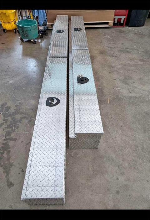 Diamond Plate Storage Boxes