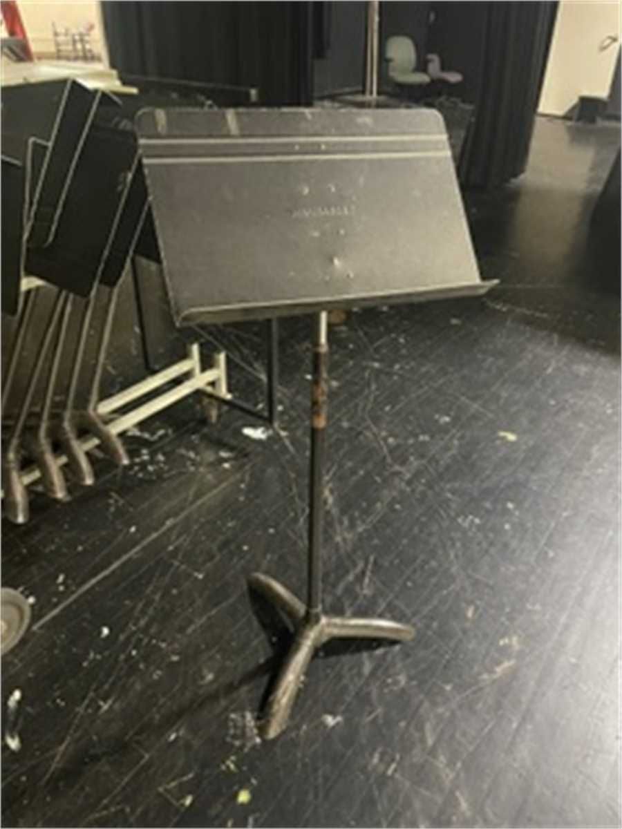 Music stands and cart - photo 1