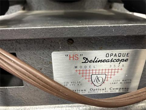 Vintage Projector - Opaque Delineascope