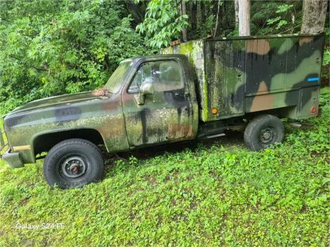 1989 M1031 Military Truck β 1ΒΌ Ton Diesel