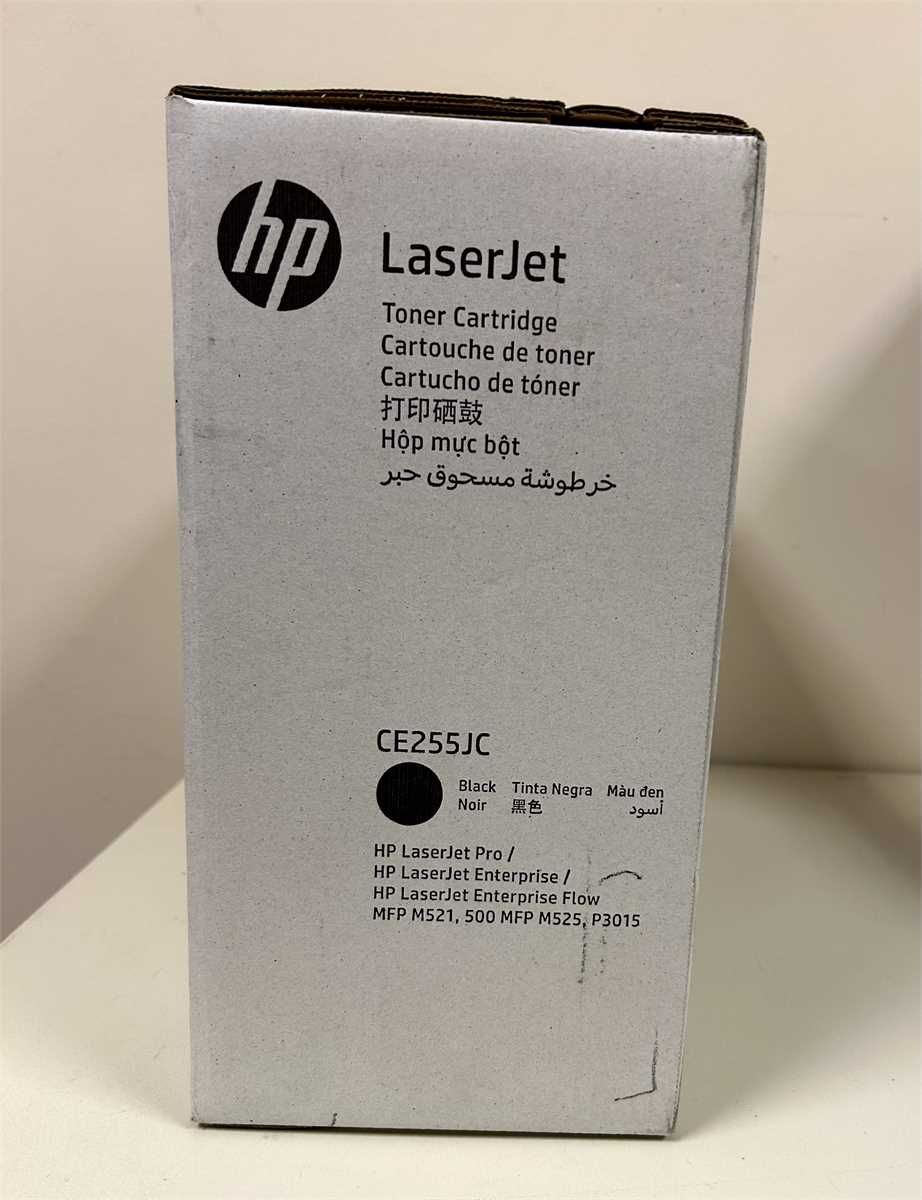 LaserJet Black Toner Cartridge - Unopened - photo 1