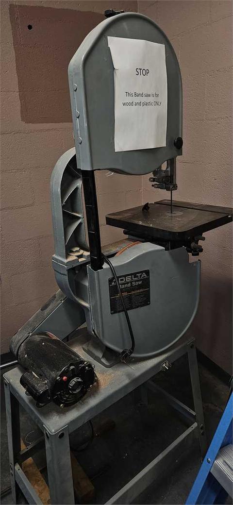Woodworking Bandsaw and Sander