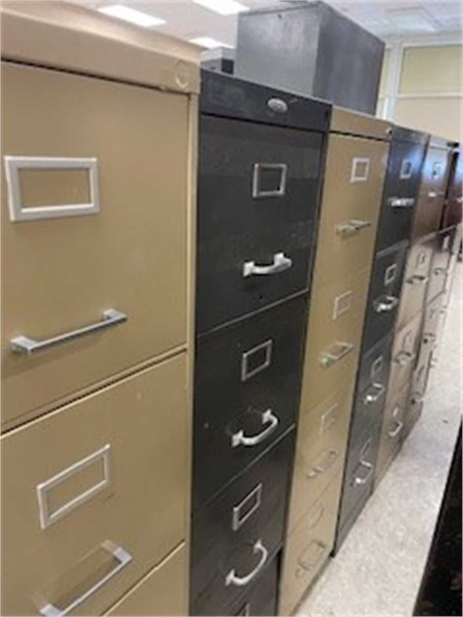 Filing cabinets - 4 drawers - your choice of any four - photo 1