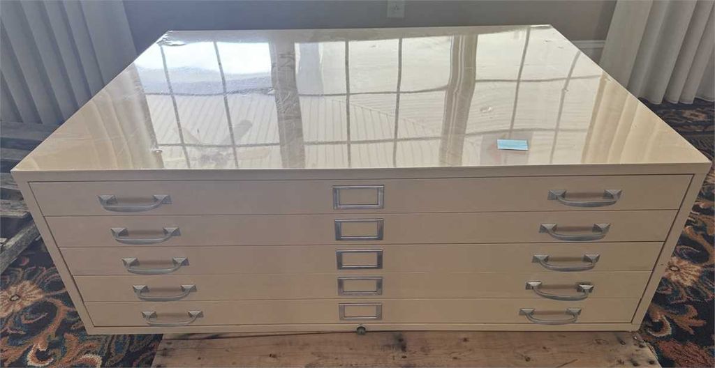 Drawer flat file cabinet - photo 1