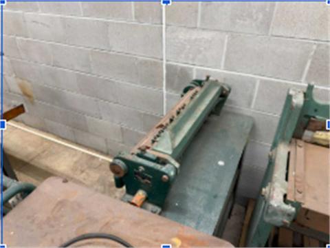Peck, Stow & Wilcox (PEXTO) Model PX24-A Sheet Metal Box & Pan Brake