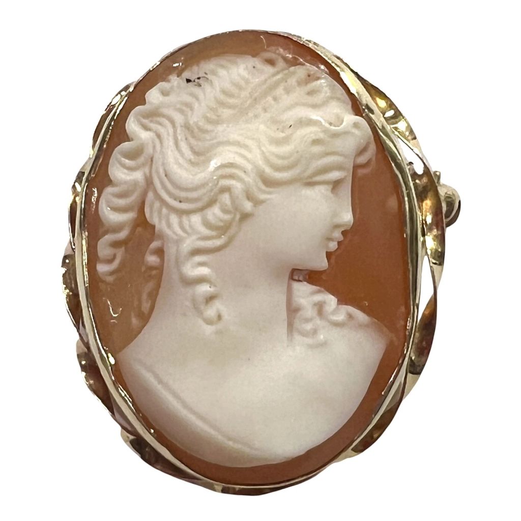 Women's Pin / Brooch 14kt Yellow Gold - photo 1