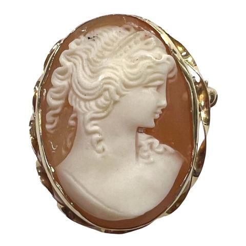 Women's Pin / Brooch 14kt Yellow Gold