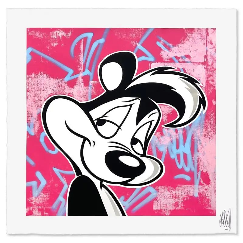 Seen, "Pepe Le Pew" Limited Edition, Numbered and Hand Signed with Letter Authenticity - photo 1