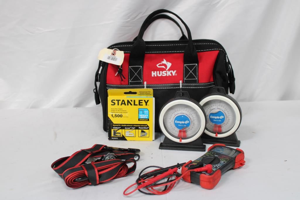 Husky Tool, Innova Auto-ranging Digital Multimeter & More 6 Pieces - photo 1