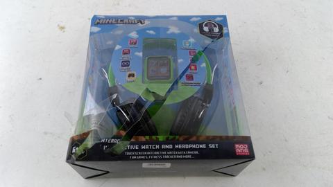 Minecraft Interactive Watch & Headphone Set
