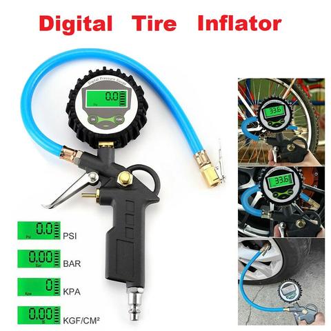 Digital Tire Inflator with Pressure Gauge