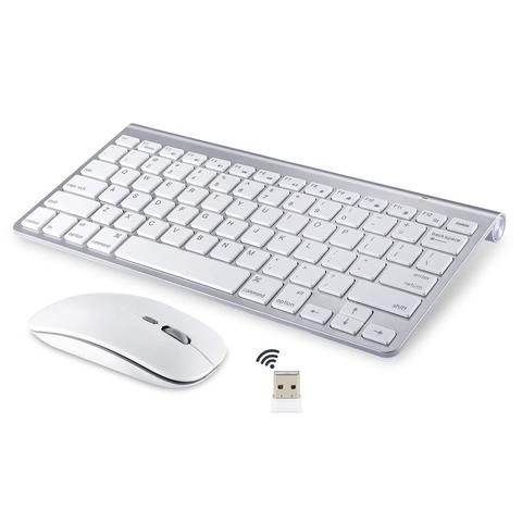 Wireless Keyboard / Mouse Combo Compatible with MacBook & Windows PC's